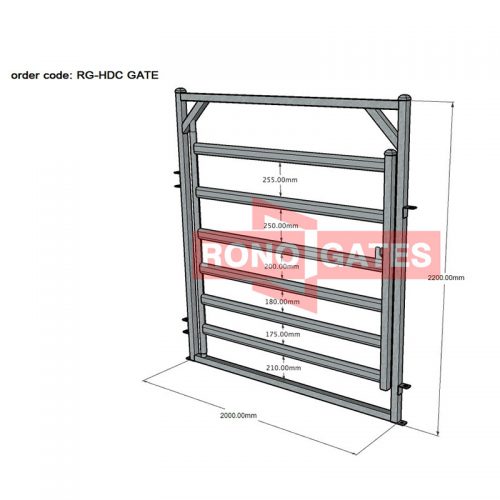 CATTLE YARD SWING GATE Rono Gates