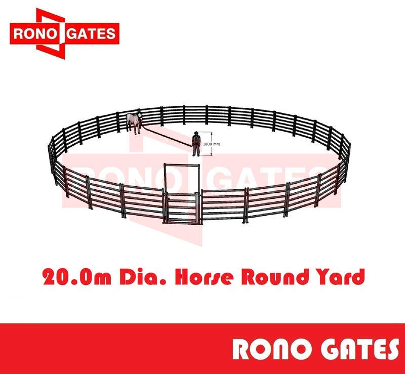 HORSE ROUND YARD 20M1